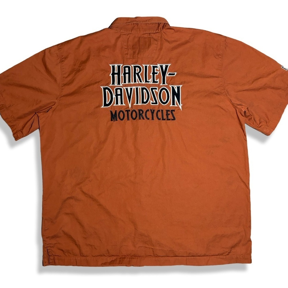 Vintage 00s Harley Davidson Button Up Shirt
